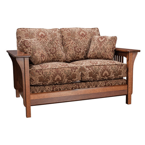 Trend Manor 904F Mission Loveseat Cherry-Haven