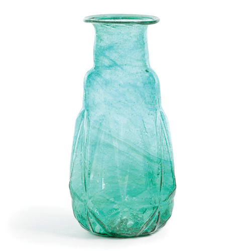 Park Hill ECL10340 Astrid Tall Glass Vase Blue Green