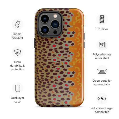 Brown Trout Flank iPhone Case Brown Trout Flank iPhone Case