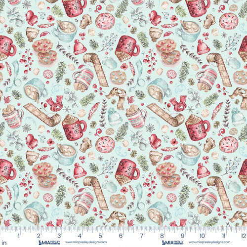 5868-78 Teal || Cozy Winters