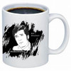 Robert Fuller ceramic coffee mug - #robertfuller - Kel Brackett. Design was created by the Twin Wranglers