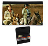 Robert Fuller bi-fold wallet - Riding Pards. Design created by Twin Wranglers