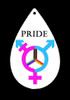 LGBTQ Teardrop Pendants
