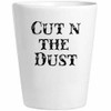 Robert Fuller-Shot Glass-Cut 'n The Dust -back text