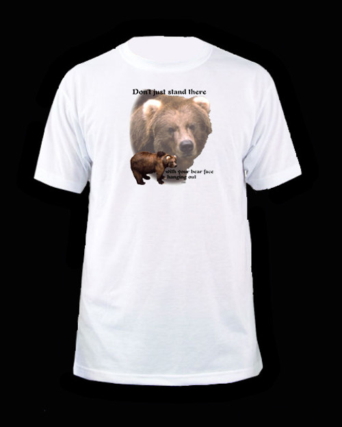 Montana Bear Tee shirt - Bear Face