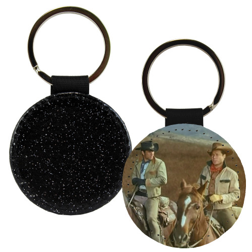 Robert Fuller - Glitter Key Fob - Riding Pards