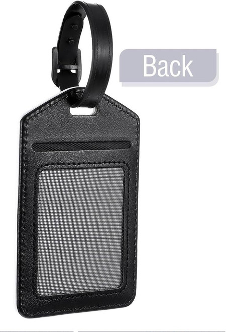 Robert Fuller-Leather Luggage Tag - Jess Hat Tip