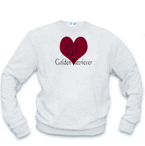 Sweatshirt - I love Golden Retrievers