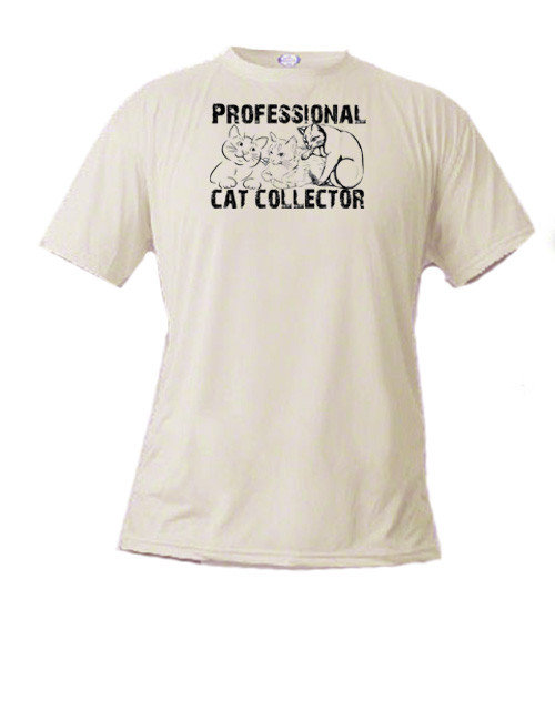 Cat lover's t-shirt - Professional Cat Collector