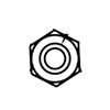 HUSQVARNA Nut 505172301 Image 1