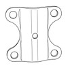 Troy Bilt MTD 789000700637 CLAMP PLATE Original OEM part