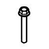 Husqvarna 596581901 - Bolt Hexagon Head Bolt With Fl - Original OEM part