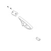144-4103 - HANDLE-TRIMMER - (TORO ORIGINAL OEM)