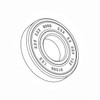 Husqvarna 529602601 - Ball Bearing 6001 - Original OEM part