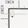 BRIGGS & STRATTON part 698537 - VALVE-FLOAT NEEDLE - Image 2