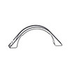 HOMELITE 525893001 - BRACKET/MOTOR STRAP - Part number 525893001 (HOMELITE ORIGINAL OEM)