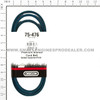 75-476 - BELT PREMIUM WRAPPED - OREGON -image3