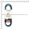 75-449 - BELT PREMIUM WRAPPED 49 X 1/2 - OREGON - Image 3