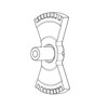 Troy Bilt MTD 73107895A CONTROL INDEX 7 SP Original OEM part