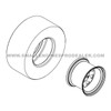 HUSTLER 601610 - TIRE/WHEEL 24X12.00-12 SLV - Image 2