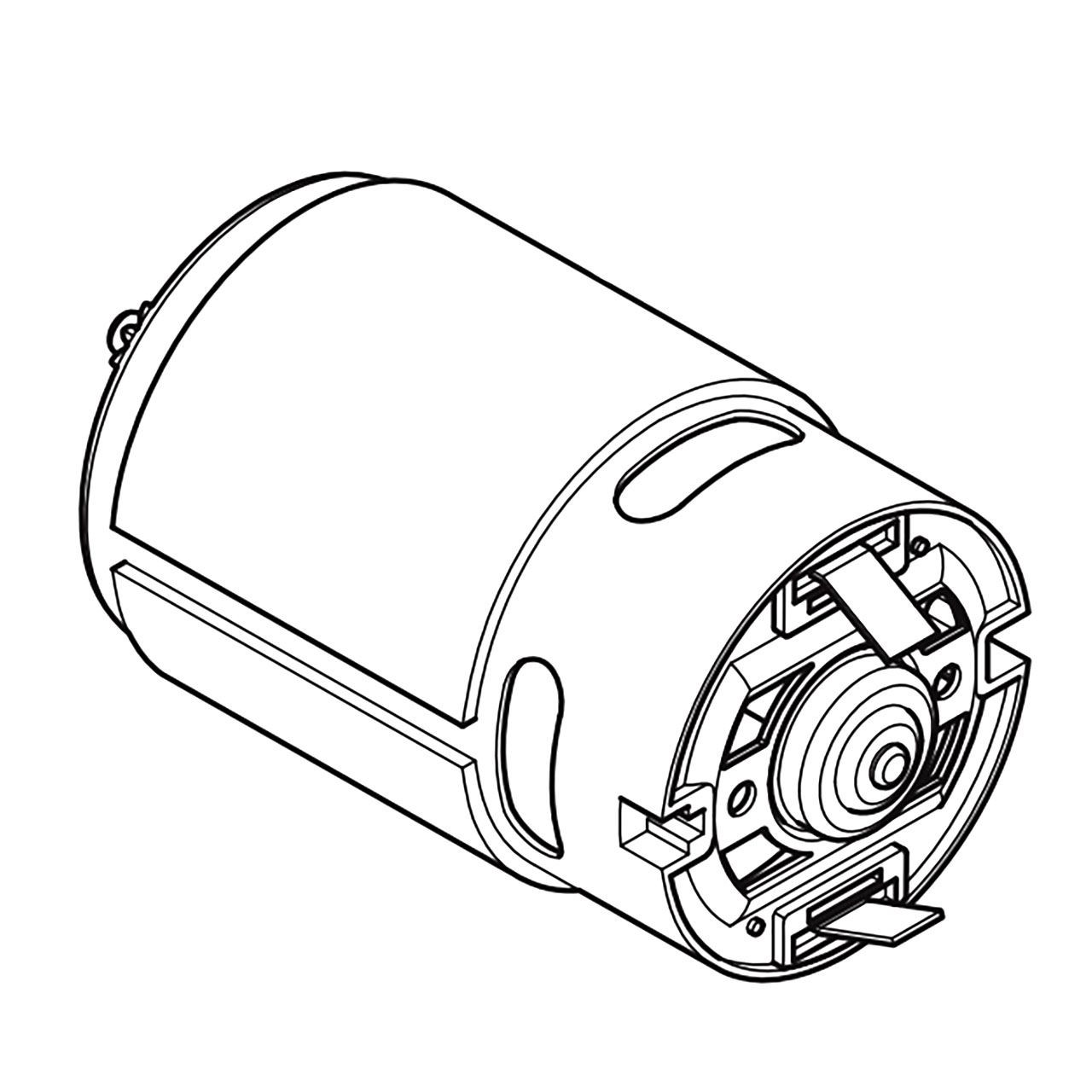 MAKITA 629395-8 - DC MOTOR FD09 - Authentic OEM part | SEPD
