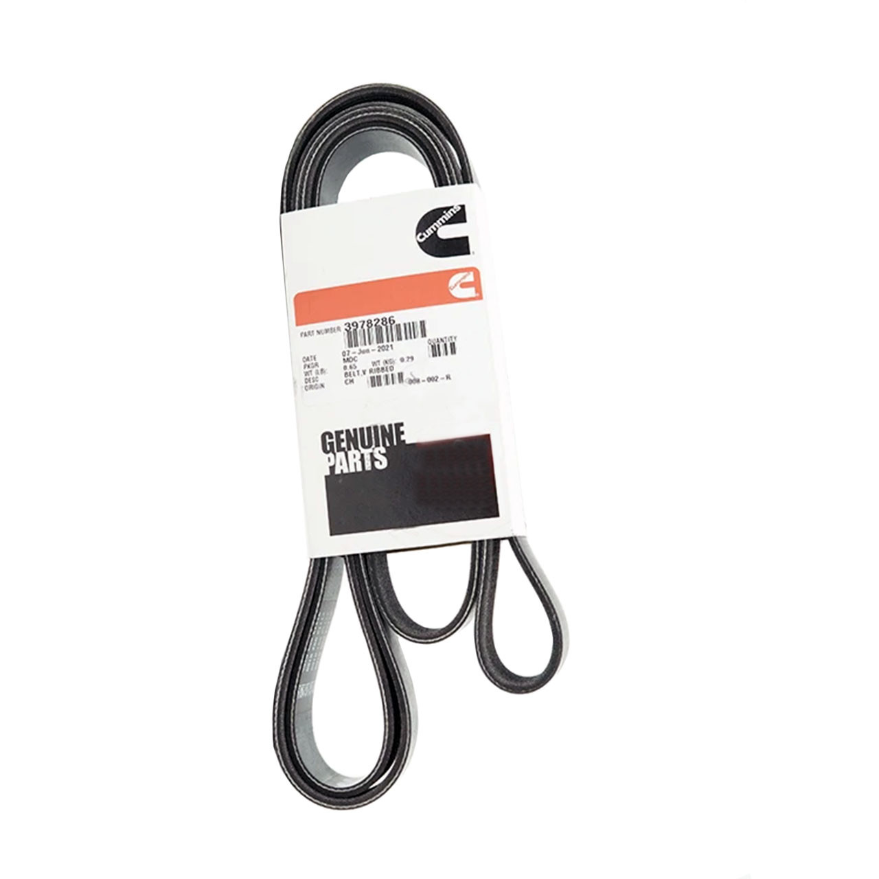 CUMMINS 3978286 - BELT V RIBBED - Original OEM part | SEPD Mower Parts