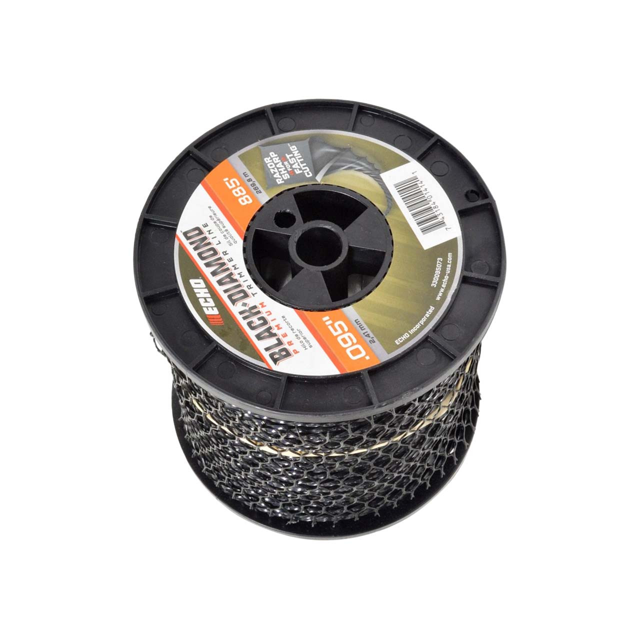 dotline ECHO Black Diamond 0.095 in. x 885 ft. Medium Trimmer Line