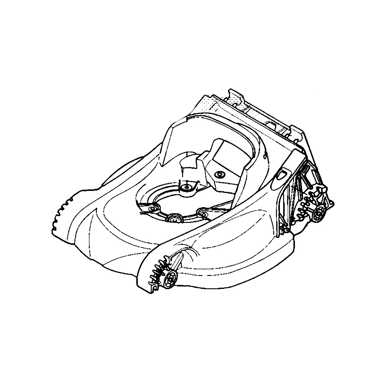 Honda Engines part 76111-VH7-070ZA Housing Nh462R Original OEM