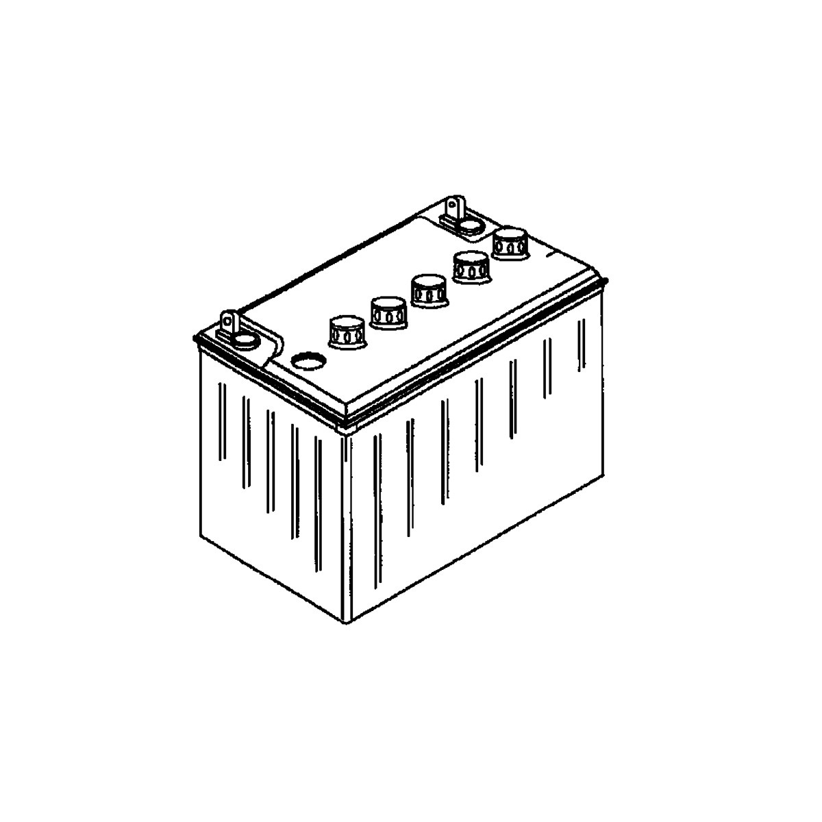 Man五個！ Honda Engines part 31500-ZJ1-003 - Battery 34A19L-Mf - Original