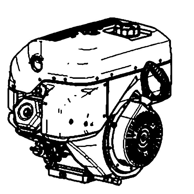 ami9622　0521 Husqvarna 592919301 - Engine Lct 306Cc 9.5Hp Electronic Fuel