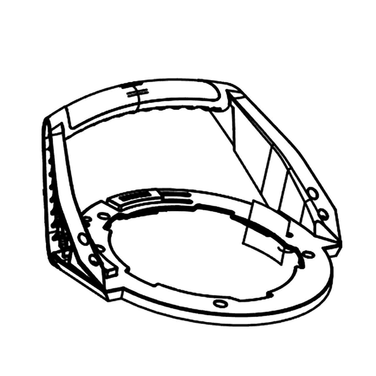 205716001 - CHUTE ROTATION ASSEMBLY  0959 (HOMELITE ORIGINAL OEM