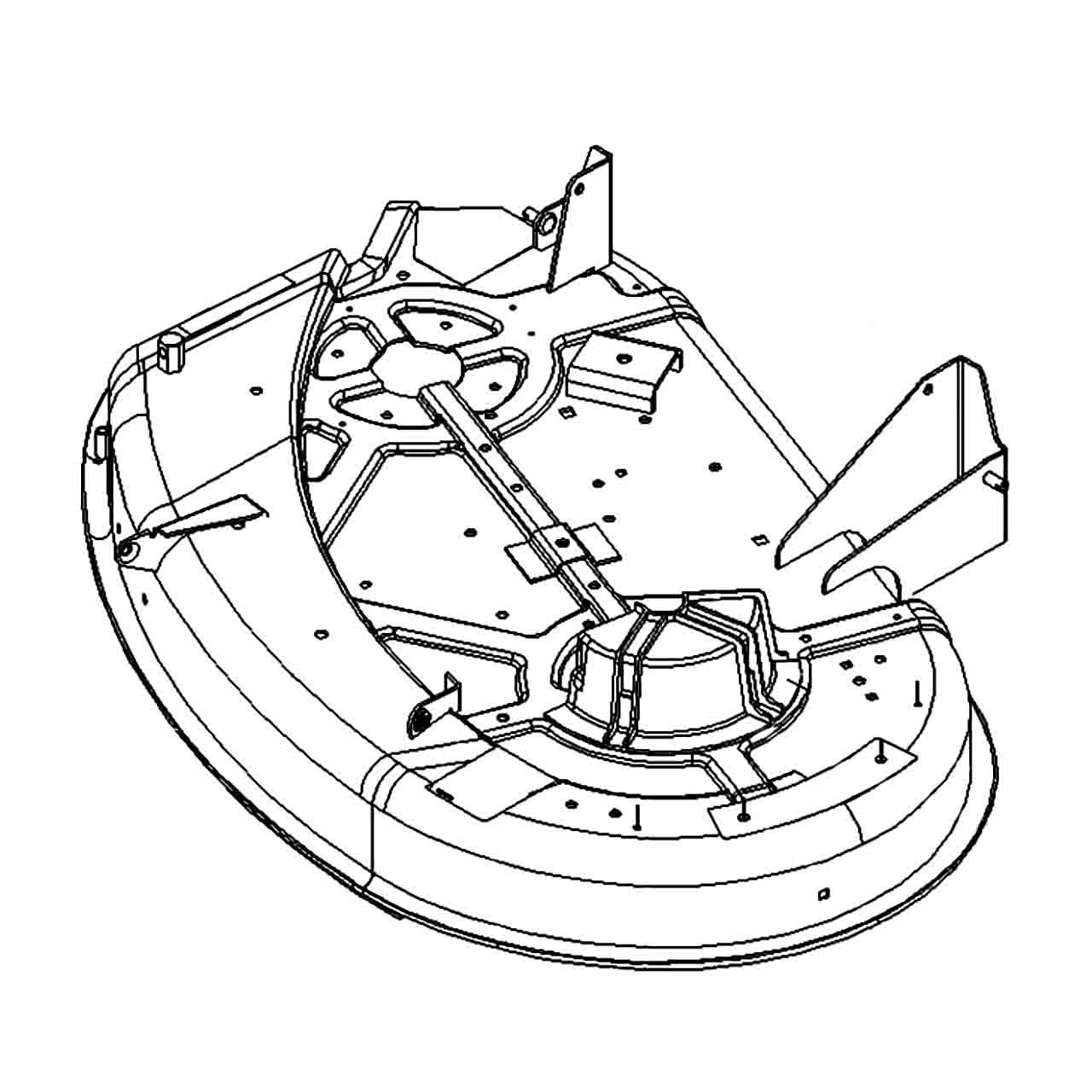 deck to asi アシモクラフツ　オーク 107-9124 - 38 INCH DECK ASM - (TORO ORIGINAL OEM) | SEPD Mower Parts