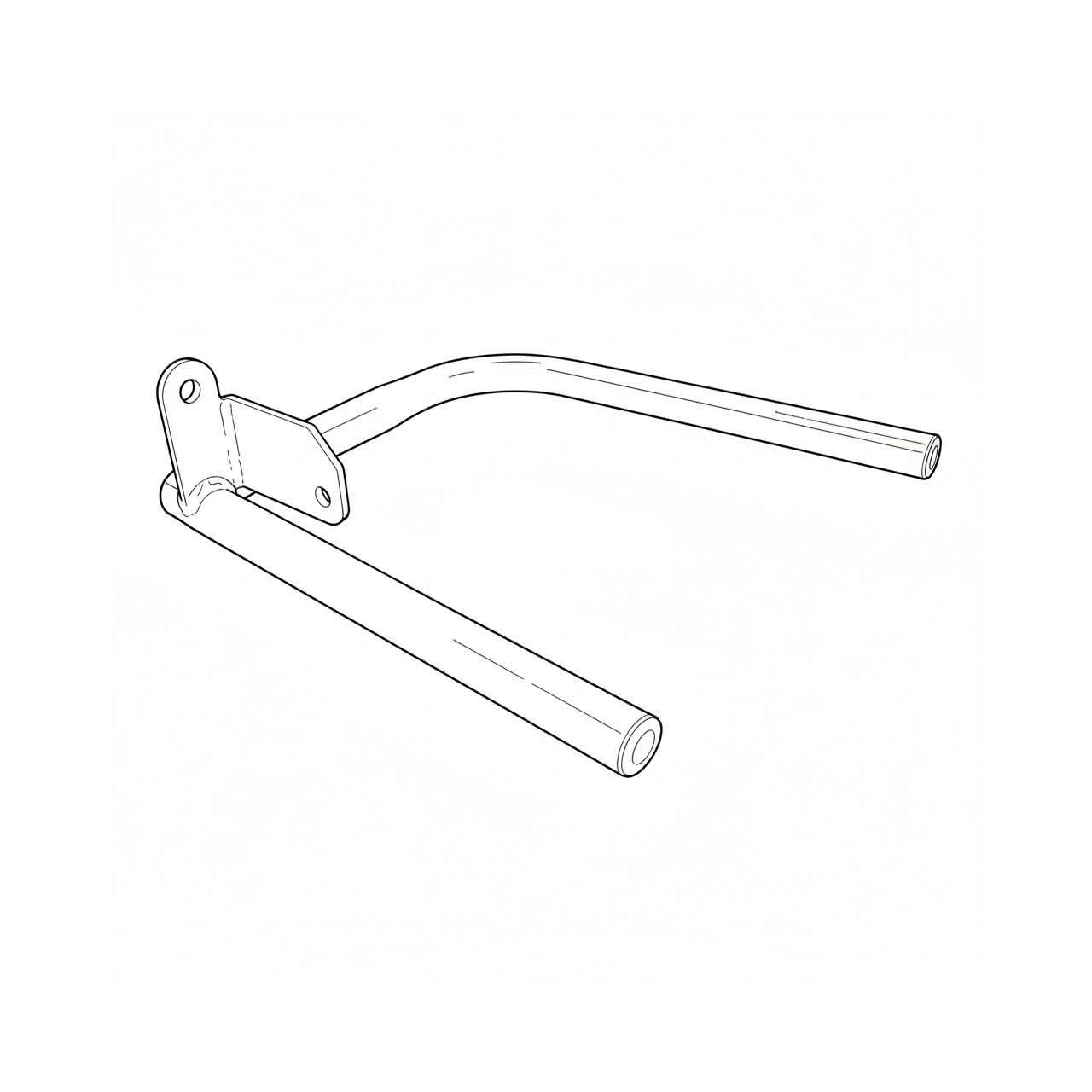 116-6566 - LH CONTROL HANDLE ASM - (TORO ORIGINAL OEM) | SEPD