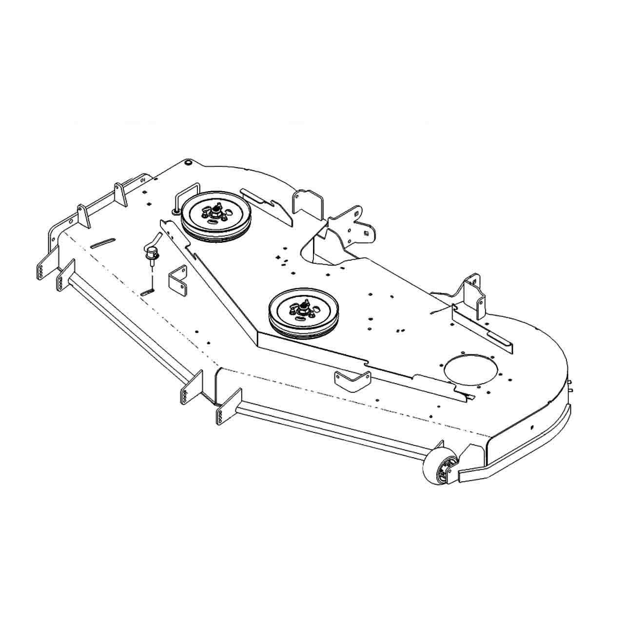 136-8636 - DECK DECAL ASM - (TORO ORIGINAL OEM) | SEPD Mower Parts