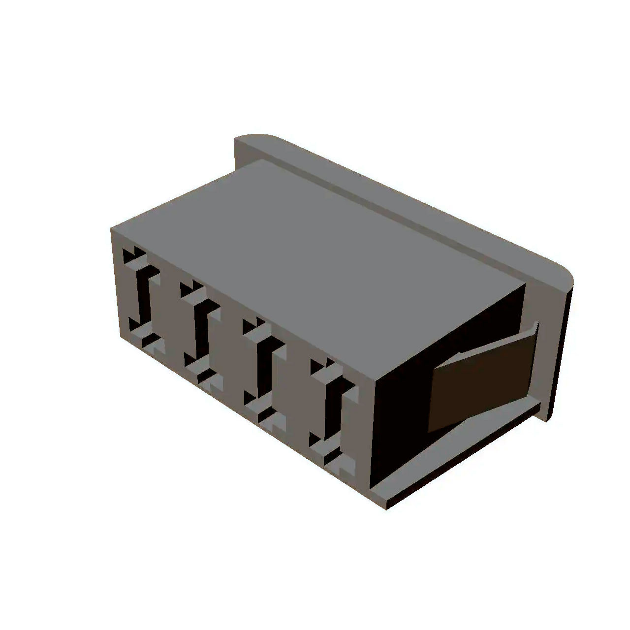 32160-258 - FUSE BLOCK 4 FUSE PANEL MOUNT - (TORO ORIGINAL OEM