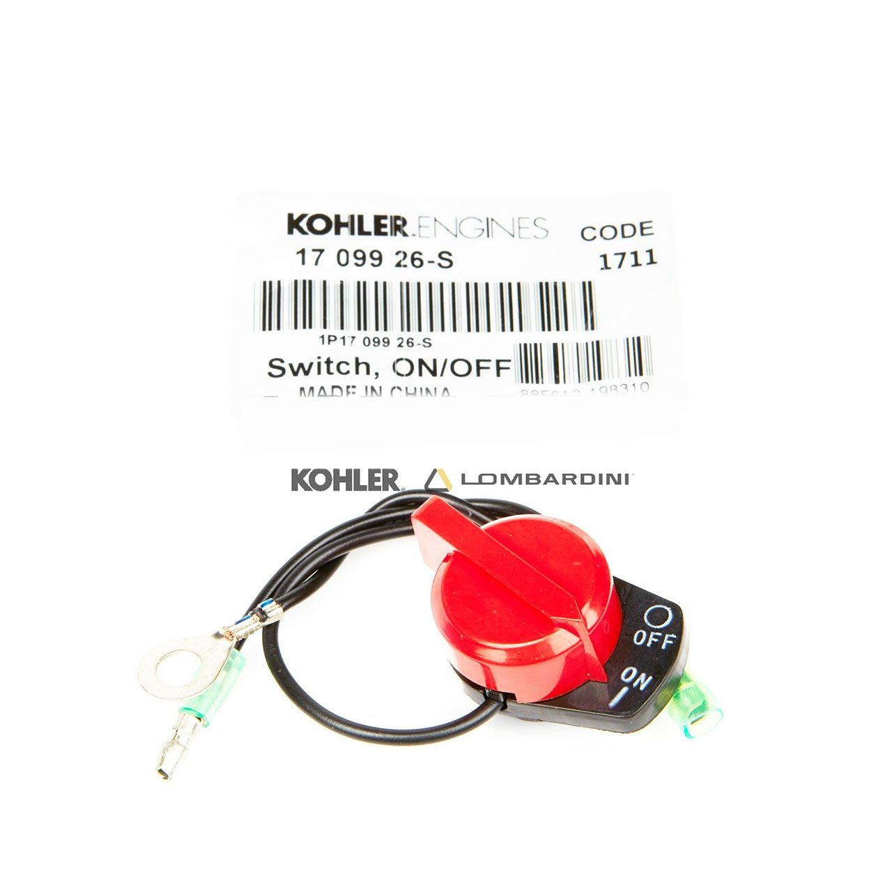 ◆Numbering◆ 3729 KOHLER 17 099 26-S - SWITCH; IGNITION (Authentic OEM Part