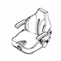 HUSQVARNA Kit Seat Asm Svc Susp Tricolor 579866101 Image 1