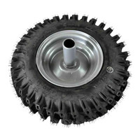 Husqvarna 580627701 - Wheel 13X4 Right Hand Silver K478 Snow - Original OEM part