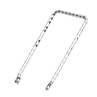 Troy Bilt - MTD 749-08134-0637 - HANDLE-UPPER STR S - Original OEM part Troy Bilt - MTD 749-08134-0637 - HANDLE-UPPER STR S - Original OEM part