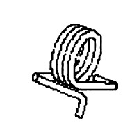 Husqvarna 590937501 - Spring Torsion Trans Release - Original OEM part