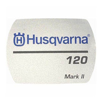 Husqvarna 594914101 - Decal Fan Housing 120 Mark Ii - Original OEM part
