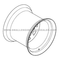 HUSTLER 607538 - WHEEL ASSY 12 X 10.50 - Image 2 HUSTLER 607538 - WHEEL ASSY 12 X 10.50 - Image 2