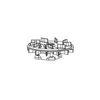 RYOBI/RIDGID 203566001 - ASSEMBLY BEARING CAP (Original OEM part)