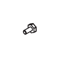 RYOBI/RIDGID 089006017072 - SCREW M6 X 10MM HEXAGONAL HEAD (Original OEM part)