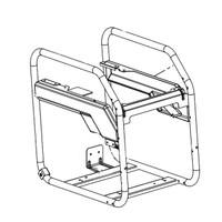 308581090 - FRAME ASSEMBLY WELDED BLACK (HOMELITE ORIGINAL OEM)