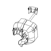 314614001 - ENGINE AIR DUCT (HOMELITE ORIGINAL OEM)