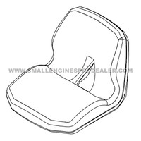 HUSTLER 608453 - SEAT - Image 2 HUSTLER 608453 - SEAT - Image 2