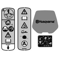 Husqvarna 531127919 - Service Kit 130 Trimmer Decal - Original OEM part