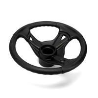 112-6100 - 3 SPOKE WHEEL STEERING ASM - (TORO ORIGINAL OEM)