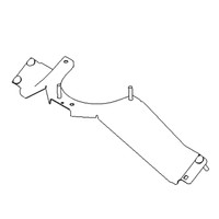 120-2342-03 - BRACKET-CHUTE CONTROL - (TORO ORIGINAL OEM)